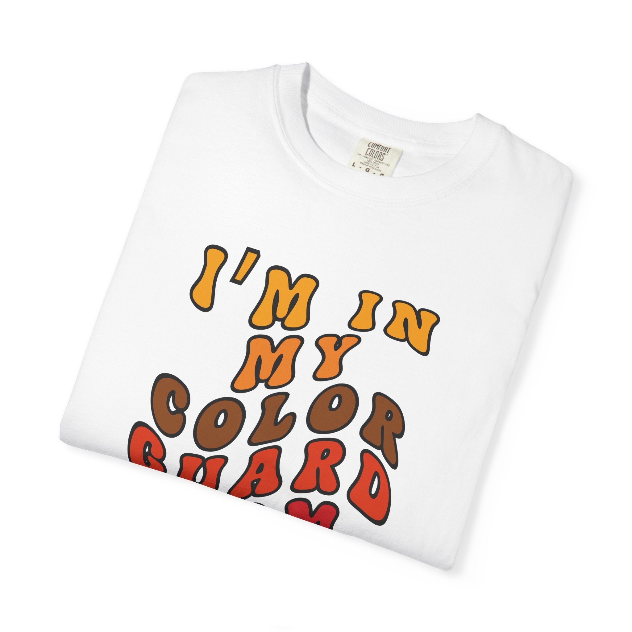 I’m In My Color Guard Mom Era Graphic T-Shirt