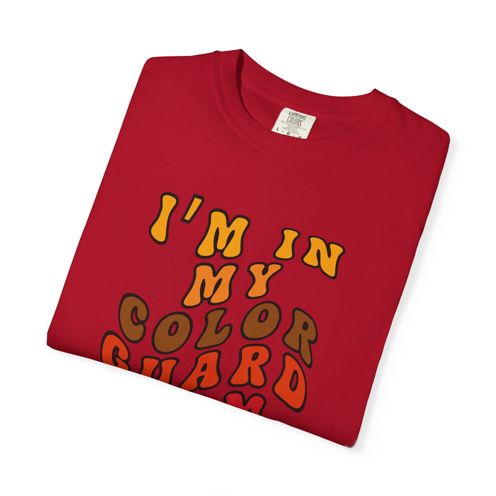 I’m In My Color Guard Mom Era Graphic T-Shirt