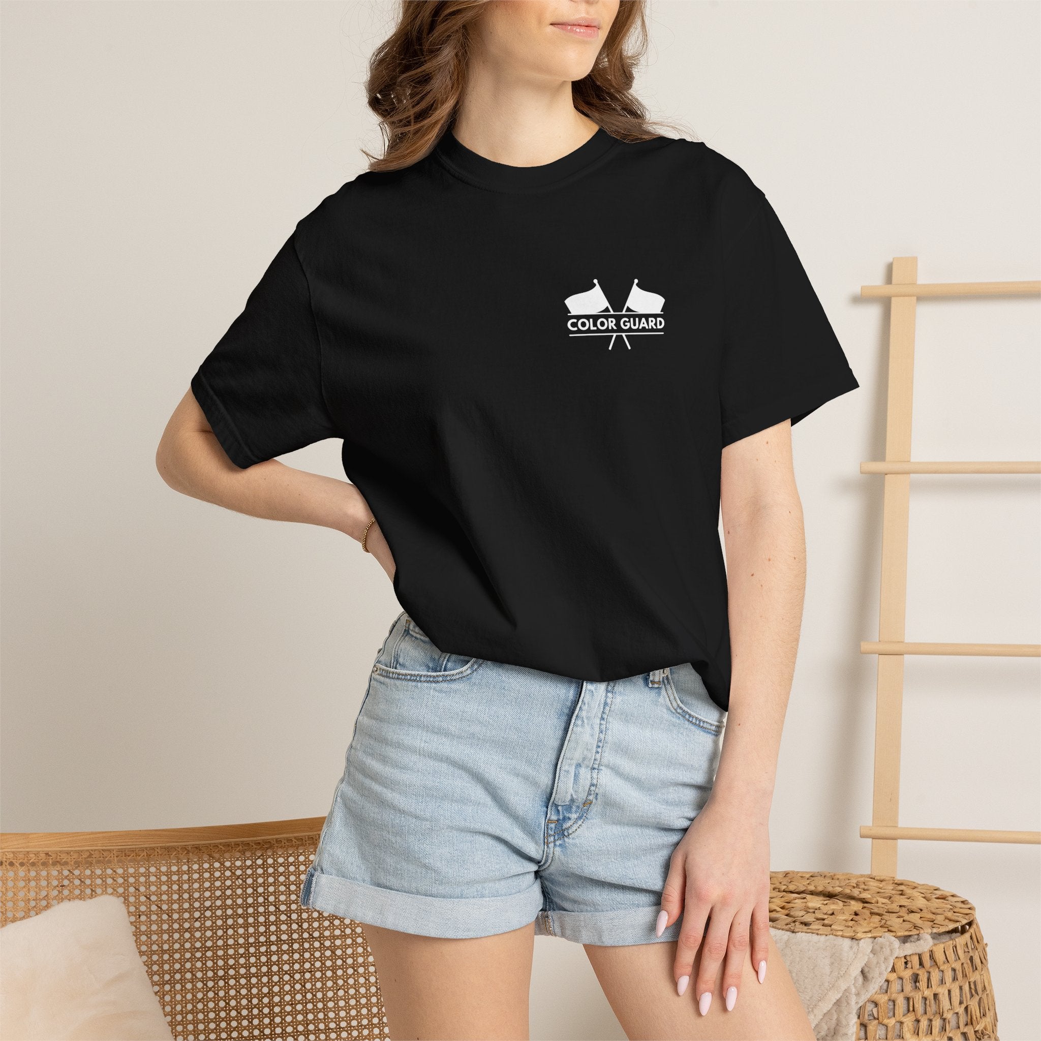 Personalizable Color Guard Graphic T-Shirt