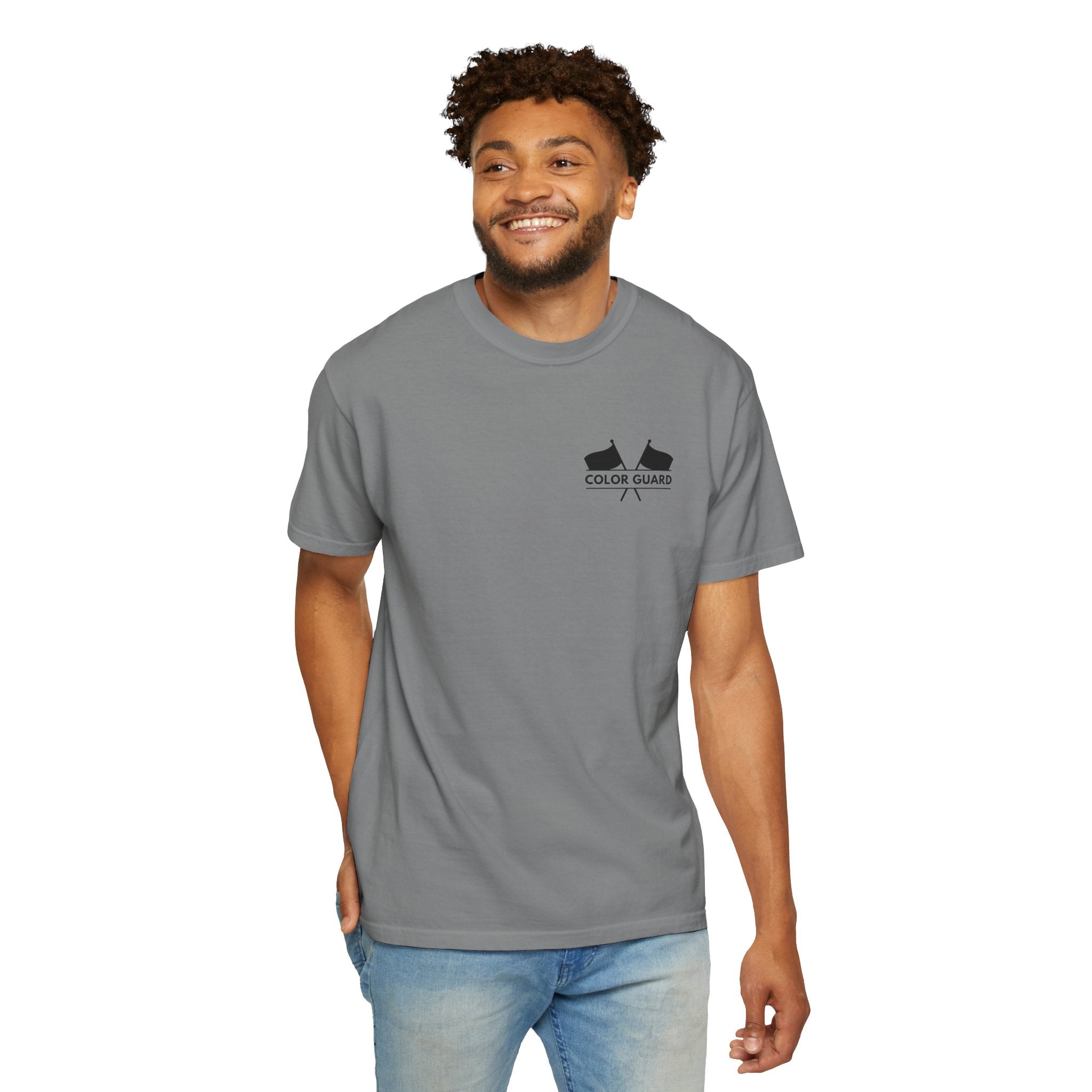 Personalizable Color Guard Graphic T-Shirt