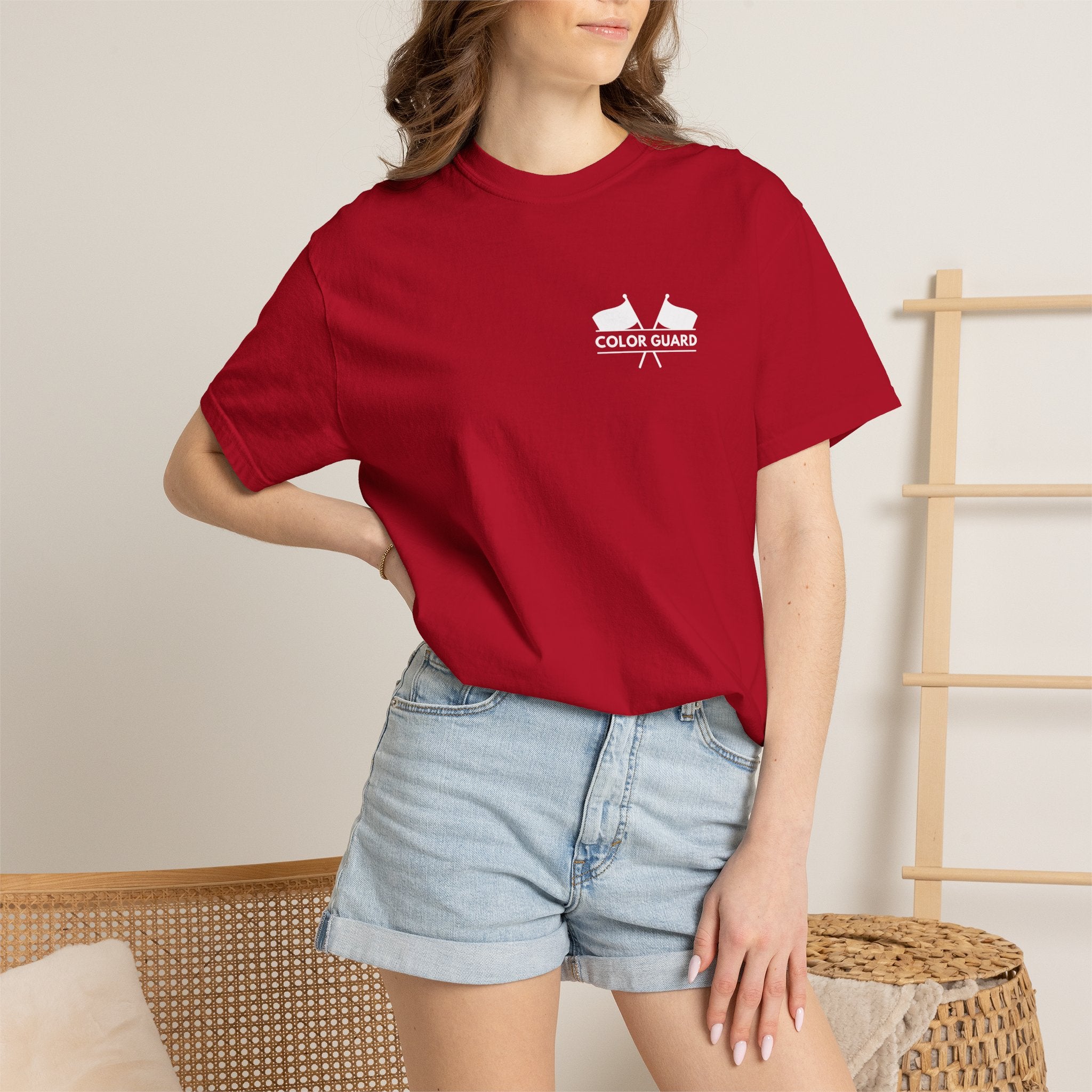 Personalizable Color Guard Graphic T-Shirt