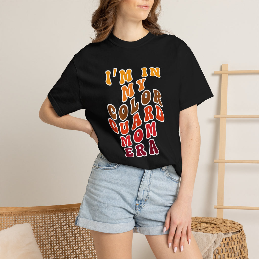 I’m In My Color Guard Mom Era Graphic T-Shirt