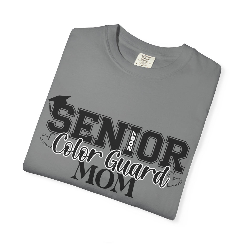 2027 Senior Color Guard Mom Graphic T-Shirt