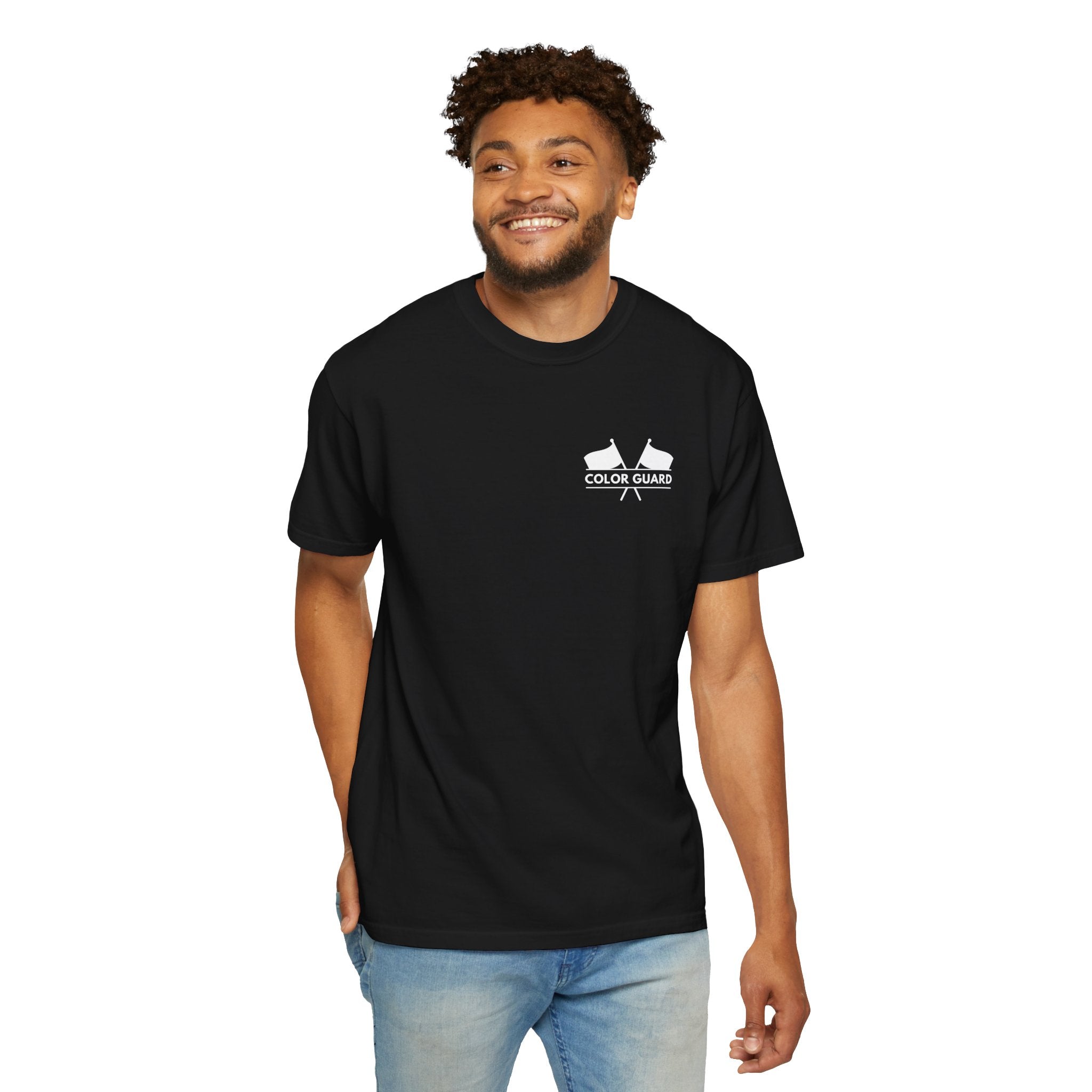 Personalizable Color Guard Graphic T-Shirt
