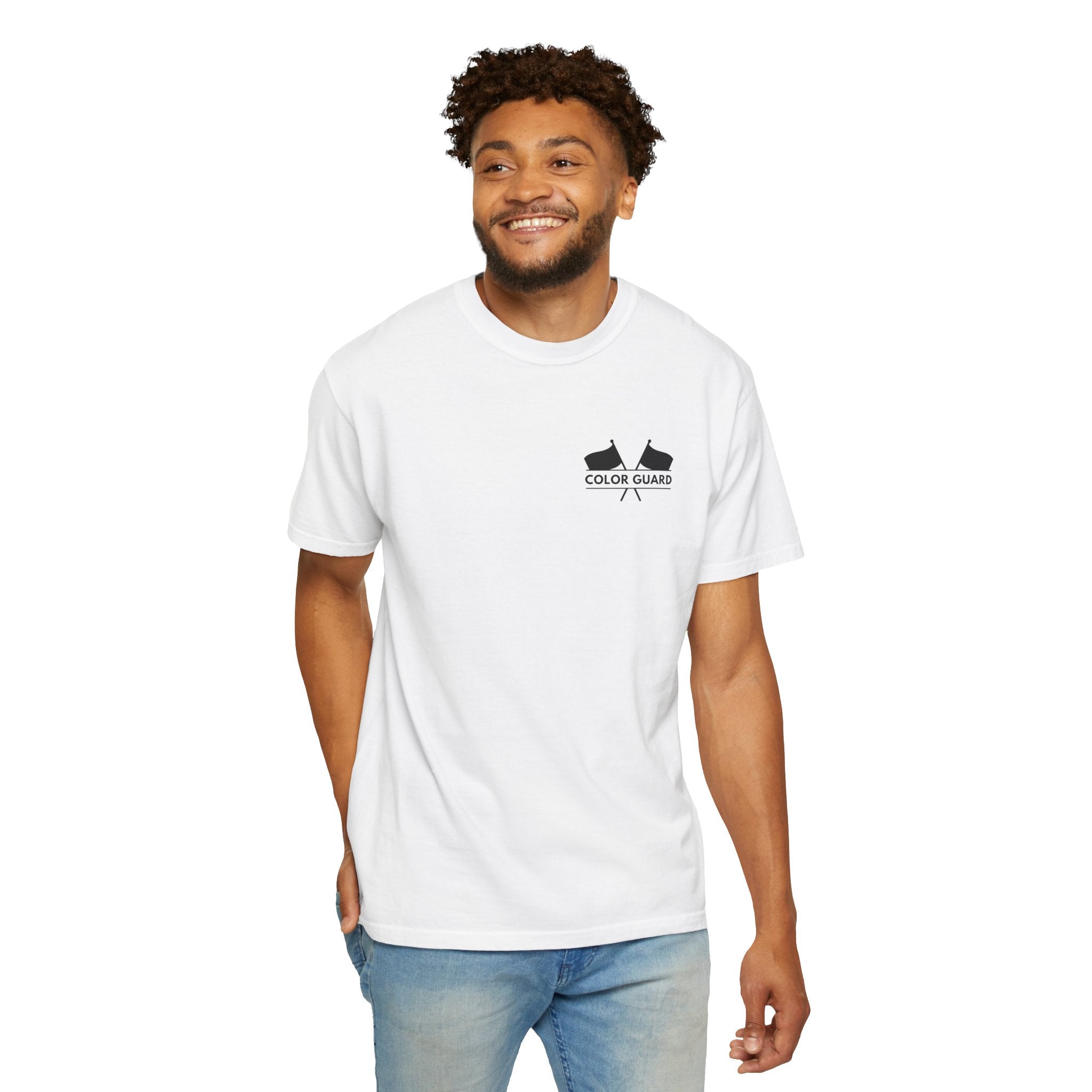 Personalizable Color Guard Graphic T-Shirt