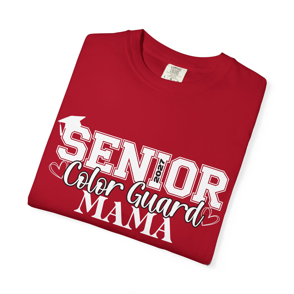 2027 Senior Color Guard Mama Graphic T-Shirt