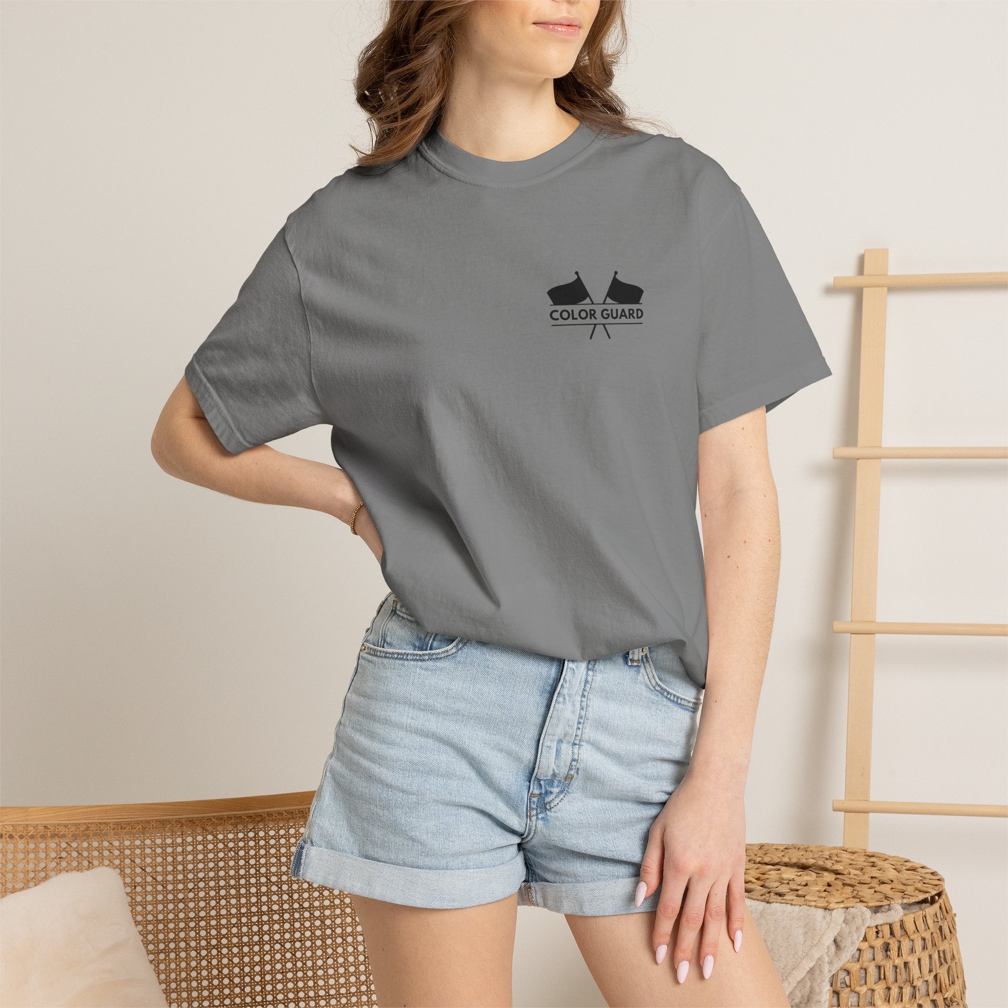 Personalizable Color Guard Graphic T-Shirt