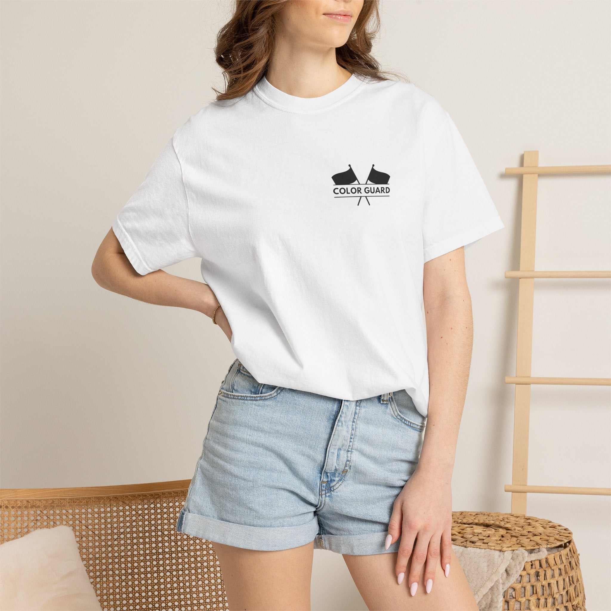 Personalizable Color Guard Graphic T-Shirt