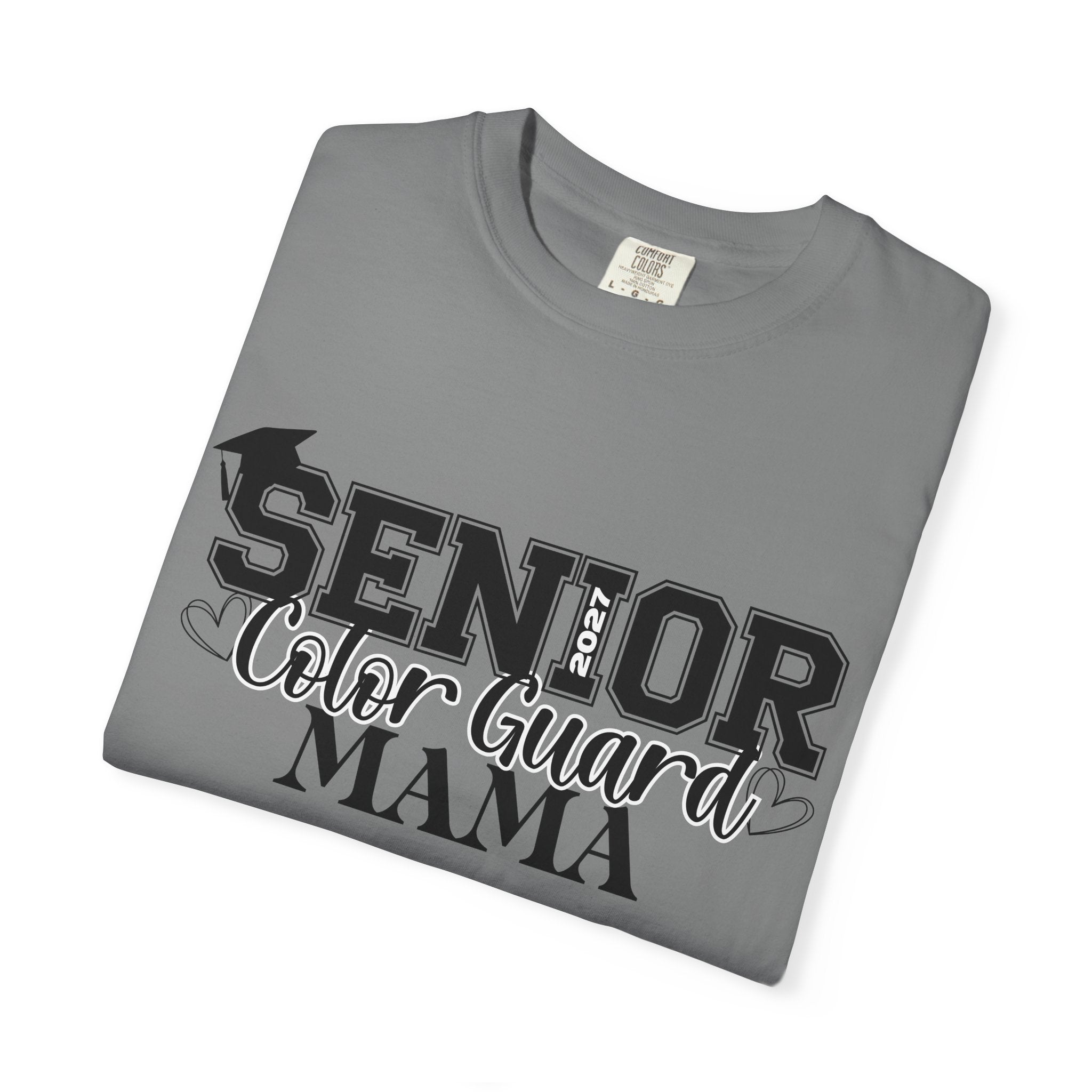 2027 Senior Color Guard Mama Graphic T-Shirt