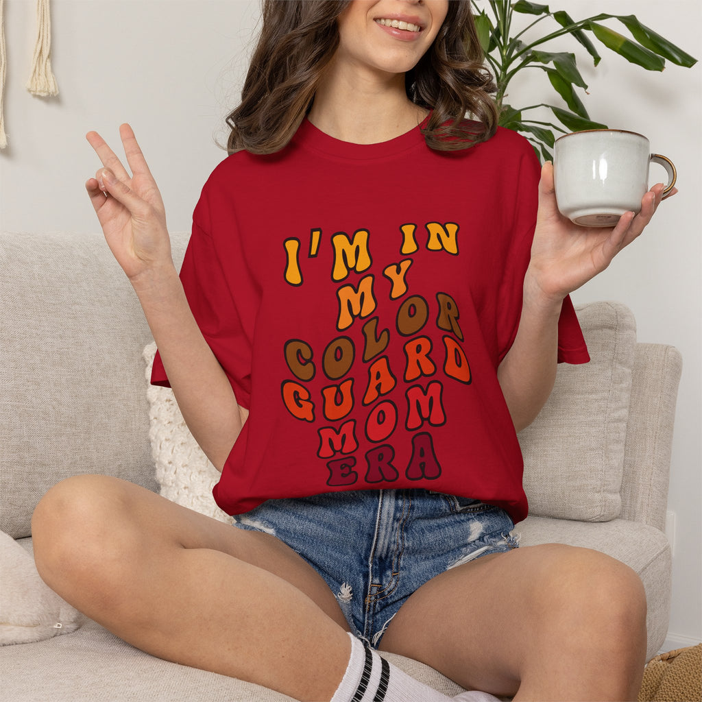 I’m In My Color Guard Mom Era Graphic T-Shirt