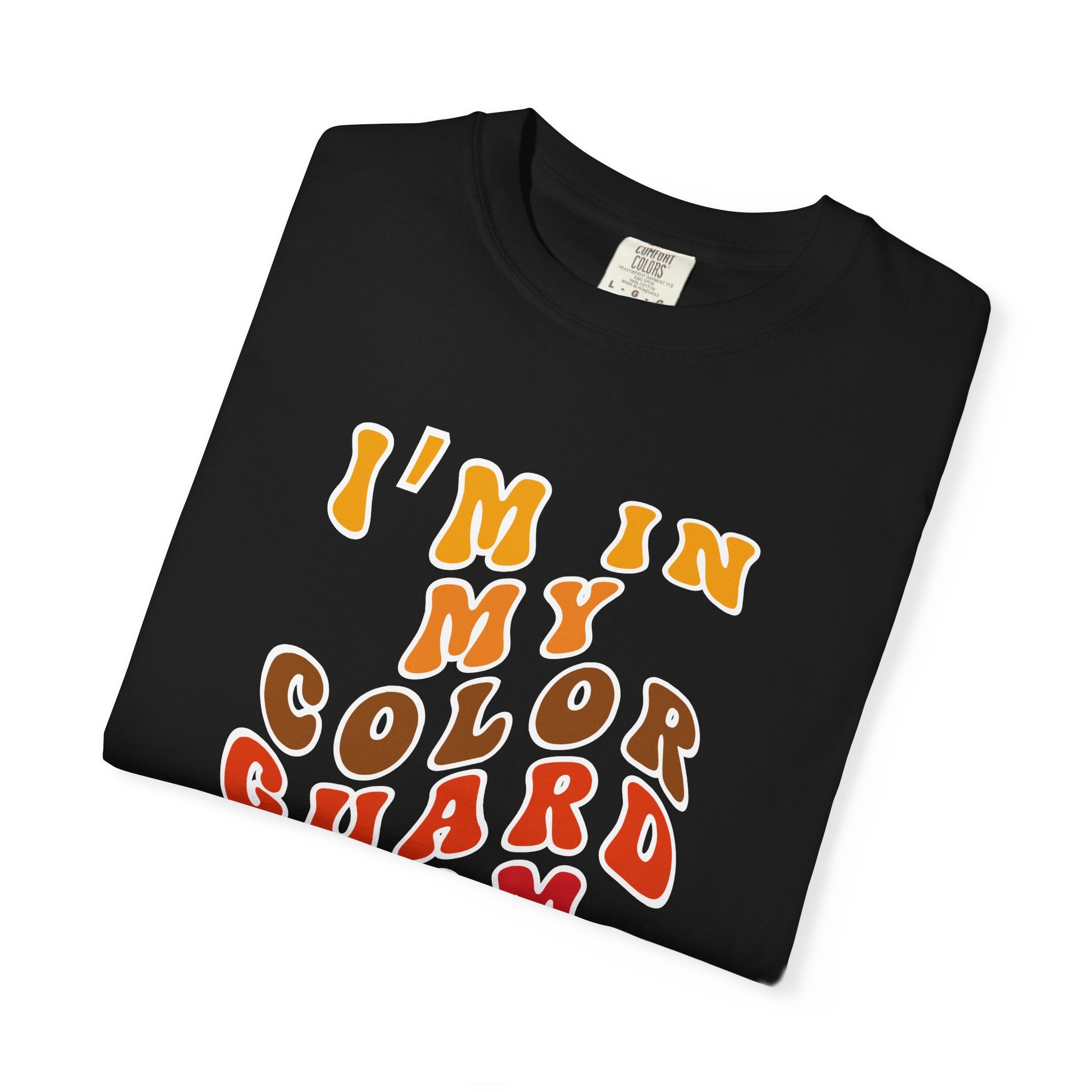 I’m In My Color Guard Mom Era Graphic T-Shirt