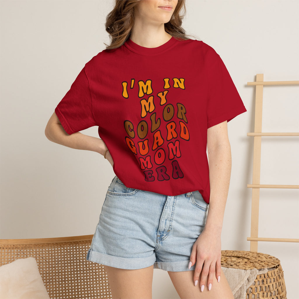 I’m In My Color Guard Mom Era Graphic T-Shirt