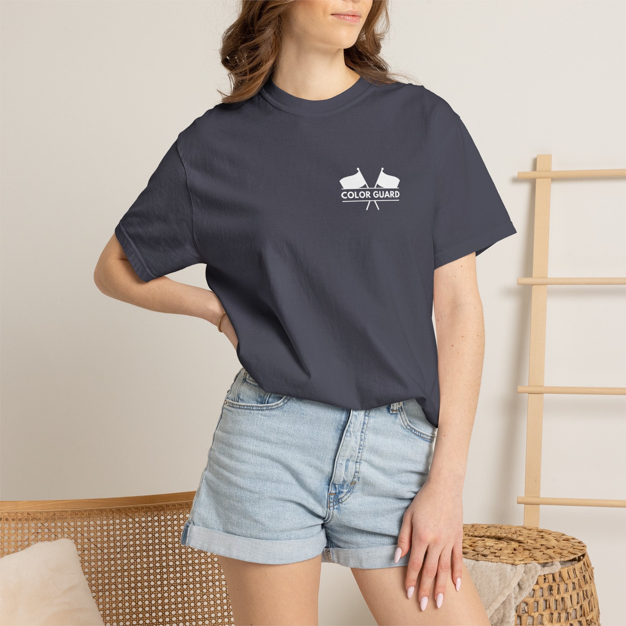 Personalizable Color Guard Graphic T-Shirt